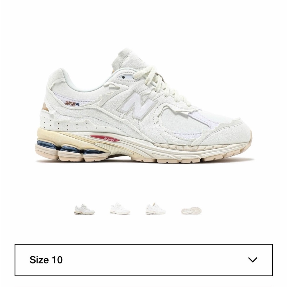 NEW BALANCE 2002R 'PROTECTION PACK - SEA SALT' size 10 NIB